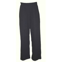 Unisex Straight Leg Fleece Sweatpants with Pockets