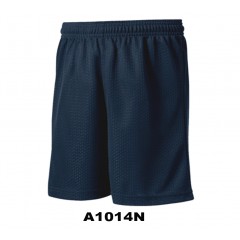 A1014N - Navy Mesh Bermuda length short