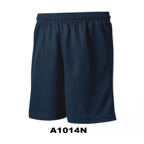 A1014N - Navy Mesh Bermuda length short