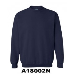 A18002N- NAVY CREW NECK SWEATSHIRT