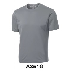 A351G- CHARCOAL SHORT SLEEVE  PERFORMANCE T-SHIRT -IMPORT