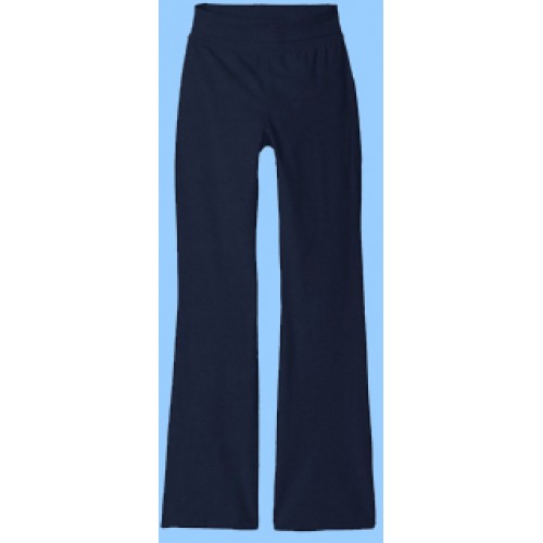 POM1080 Junior Navy Stretch Yoga Pant