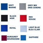 Unisex Jersey Crew neck Long Sleeve  Navy;Grey Mix ;Black