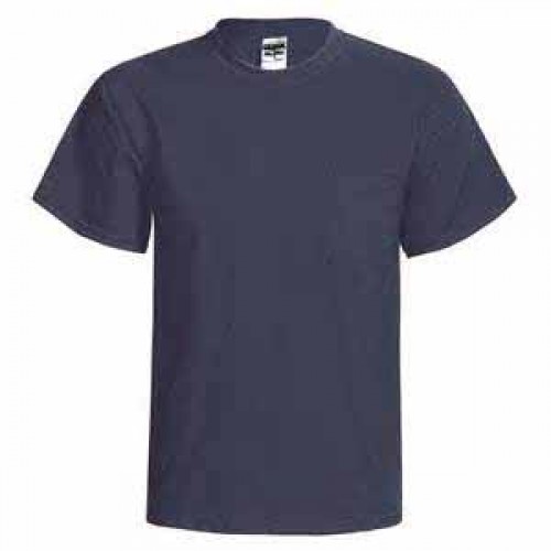 Crew neck Short Sleeve  Navy;Grey Mix ; Powder Blue; Royal