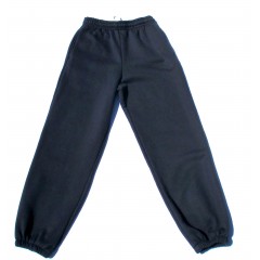 Unisex Fleece Sweatpants with pockets Elastic Cuff- Navy; Grey Mix;  Black, Charcoal