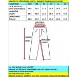 POM700 Navy Elastic Waist Pull On Pant