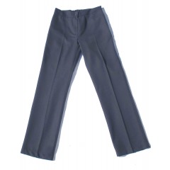 Girls Woven Twill Zip Pant - Sizes 4-16 Navy; Black