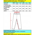 POM1080 Junior Navy Stretch Yoga Pant