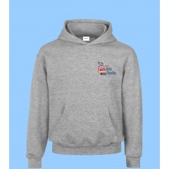 HB1114  HEATHER  FLEECE SWEATSHIRT WITH EMBROIDERED LOGO HB1114  HEATHER  FLEECE SWEATSHIRT WITH EMBROIDERED LOGO