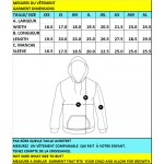 Y4100N- NAVY  FLEECE HOODIE 