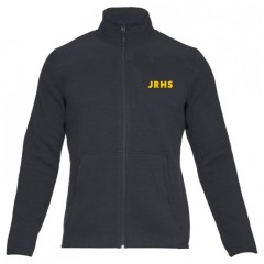 JRHS1005 - NEW 2024 !  Black Fleece Tapered Cardigan with embroidered JRHS