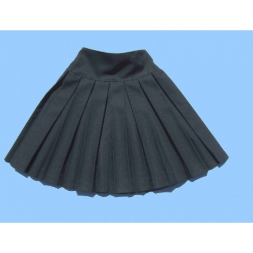 JV600 Navy Pleated Skirt
