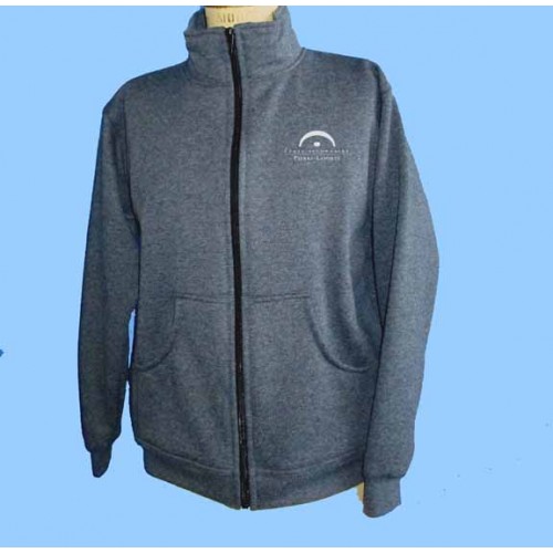 LAP1010 - Charcoal Grey Fleece Cardigan