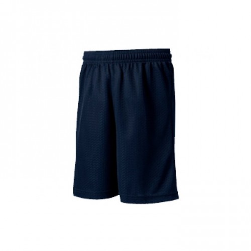 LAS1014 Navy Mesh Athletic Short  (NO LOGO)