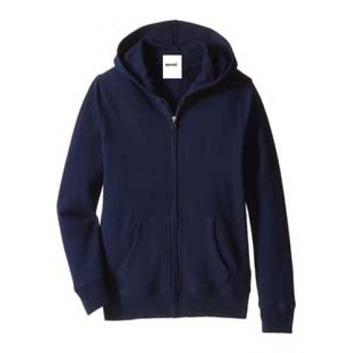 LAS213 Fleece Zip Hoodie with Kangaroo Pockets (NO LOGO)
