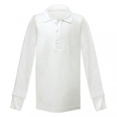 Interlock Polo Girls Int Long Sleeve (4-6x) Interlock Polo Girls Int Long Sleeve (4-6x)