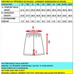 A1014N - Navy Mesh Bermuda length short