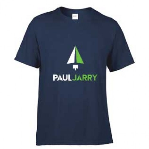 PJ4050 Navy Short Sleeve Sleeve T-Shirt with School logo