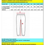 A9220G - Grey  Rugby Style Pant 