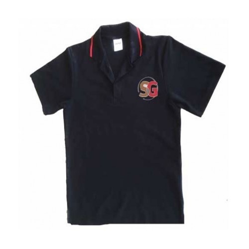 SG1006  Black Urban Style Polo