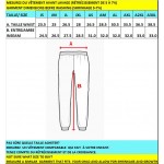 A9230B - Black stretch  Rugby Style Pant 