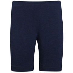 Girls Spandex Bike Shorts -Navy