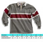 WSW999-  STRIPED RUGBY SHIRT  