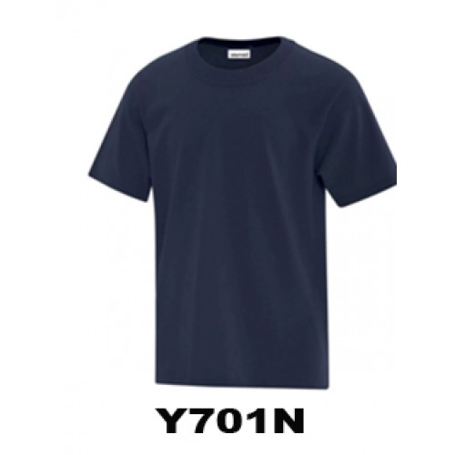 Y701N- NAVY SHORT SLEEVE T-SHIRT- MONI LABEL 
