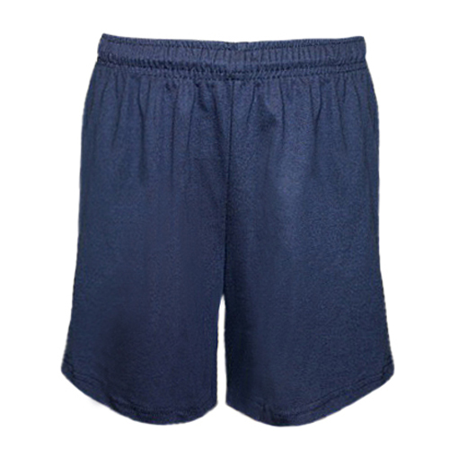 Jersey Gym  Short -Navy; Black