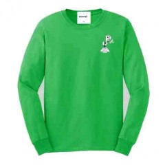 PJ409 Green Long Sleeve T-Shirt
