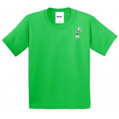 PJ411 Green Short Sleeve Sleeve  T-Shirt